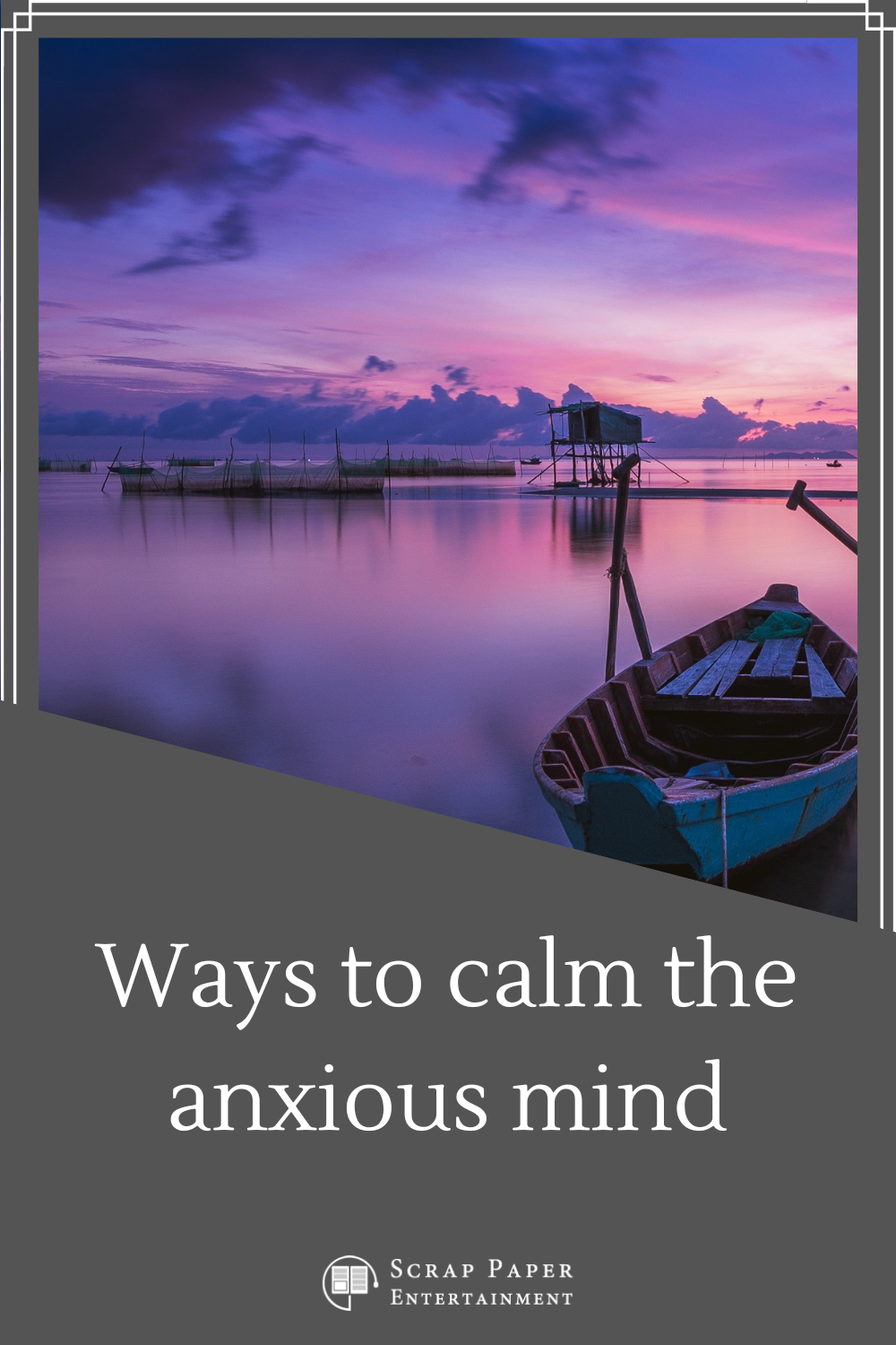 Ways to calm the anxious mind – Tanya Lisle